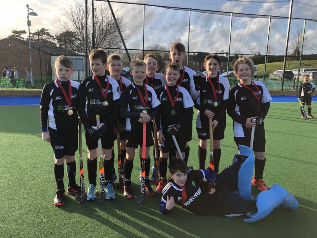 U12A Boys - gold medal winners and County Champs